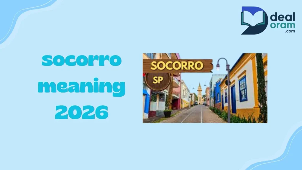 socorro meaning